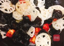 木耳炝藕的做法图解6