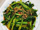豆豉鲮鱼油麦菜