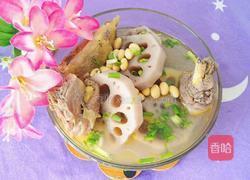 黄豆莲藕鸡汤的做法图解15