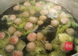 海带白菜牛肉丸子汤的做法图解11