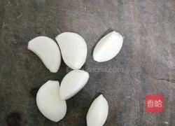 大蒜煨口蘑的做法图解3