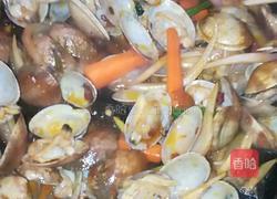 爆炒花甲的做法图解4