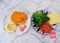 K丅猫米饭鸡排汉堡的做法图解12