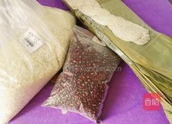 红豆粽子的做法图解1