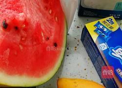 西瓜芒果奥利奥奶油蛋糕的做法图解1