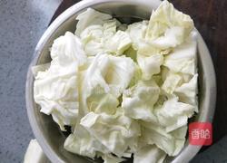 腊肉炒包菜的做法图解3