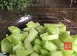 甜瓜小米粥的做法图解3