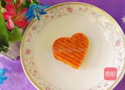 西瓜牛奶煎饼（心形）的做法图解16