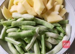 陕北熬豆角～的做法图解1