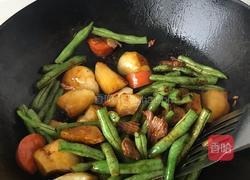 豆角焖面的做法图解4