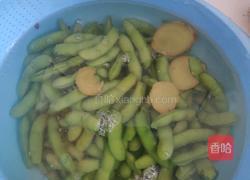 薄盐毛豆的做法图解5