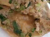 香葱肉饼