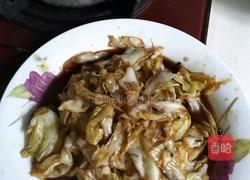 糖醋手撕包菜的做法图解9