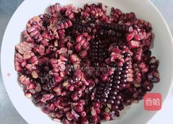 黑玉米核桃牛奶饮的做法图解3