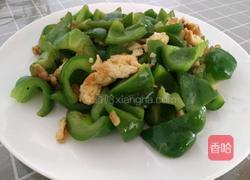 青椒炒蛋的做法图解7