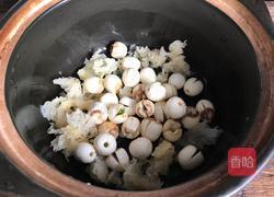 红枣莲子银耳汤的做法图解4