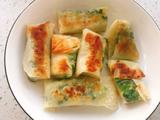 韭菜鸡蛋锅贴