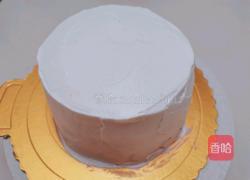 简单水果生日蛋糕芒果火龙果双拼的做法图解5