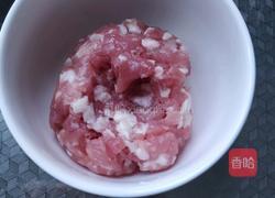 茭瓜酿肉的做法图解2