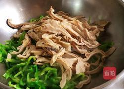 爽口尖椒炒肚丝的做法图解5