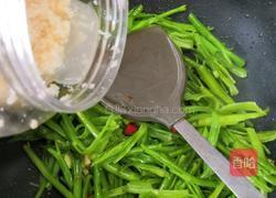 酒糟空心菜梗的做法图解4