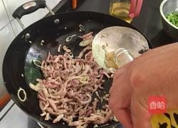 胡芹炒肉丝的做法图解11