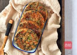 虾米藜麦杂粮鸡蛋饼的做法图解13