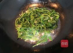蒜香红薯叶的做法图解8