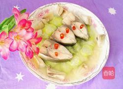 清蒸丝瓜鱼的做法图解11