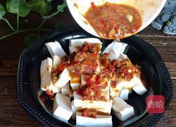 辣椒酱蒸豆腐的做法图解4