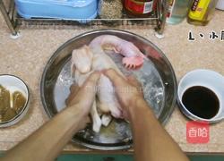 秘制手撕盐焗鸡 （微波炉版）的做法图解2