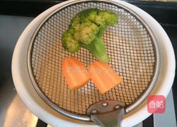 西兰花鸡肉糕的做法图解6