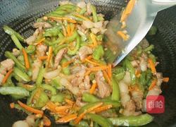 胡萝卜青椒炒肉的做法图解15