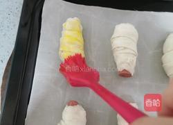 手抓饼烤香肠的做法图解9