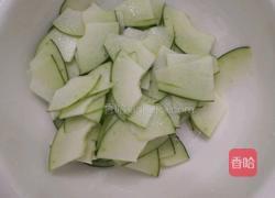 凉拌农家水瓜的做法图解4