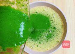 菠菜鸡蛋糕（豆浆水蛋版）的做法图解9