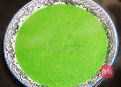 菠菜鸡蛋糕（豆浆水蛋版）的做法图解12