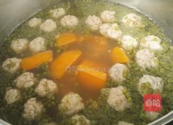 绿豆南瓜圆子汤的做法图解13