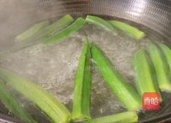 秋葵炒鸡蛋的做法图解4