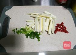 茭白肉丁的做法图解2