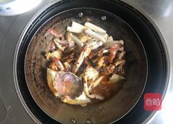 香辣梭子蟹炒年糕的做法图解8