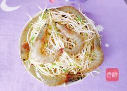 清蒸豆芽虾的做法图解7
