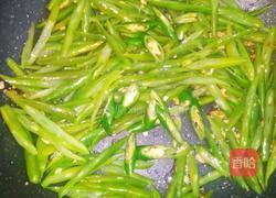 四季豆炒肉片的做法图解6