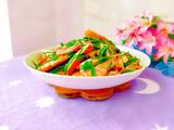 豆腐干韭菜炒虾