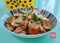 豆腐干炒素的做法图解7