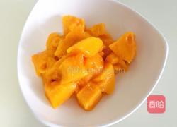 芒果鲜虾炒鱿鱼的做法图解5