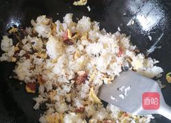 腊肠炒饭的做法图解4