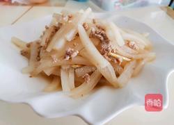 肉末白萝卜条的做法图解7