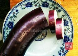 茄盒肉饼的做法图解1