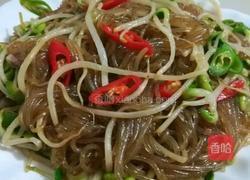 黄豆芽炒粉丝的做法图解10